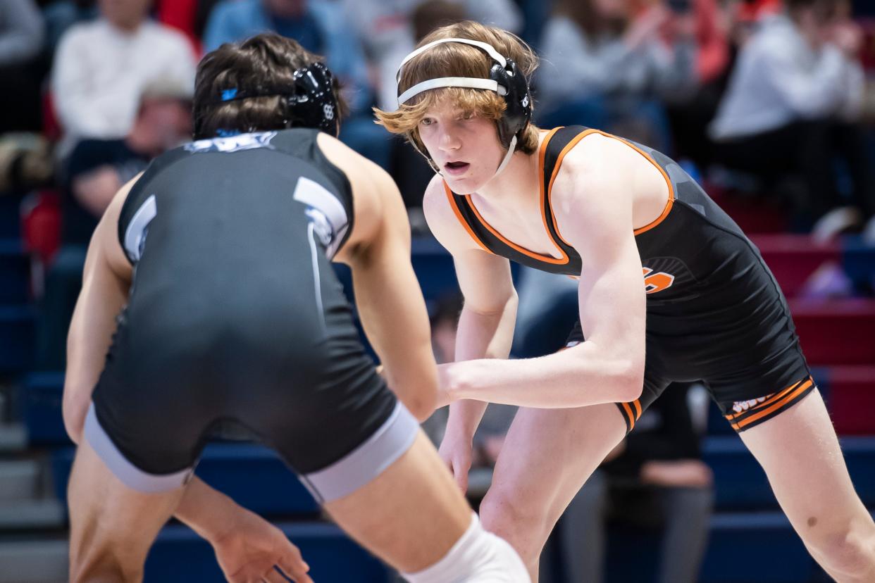 York Suburban's Tyler Adams is a returning District 3 champion who will reach 100 career wins this season.