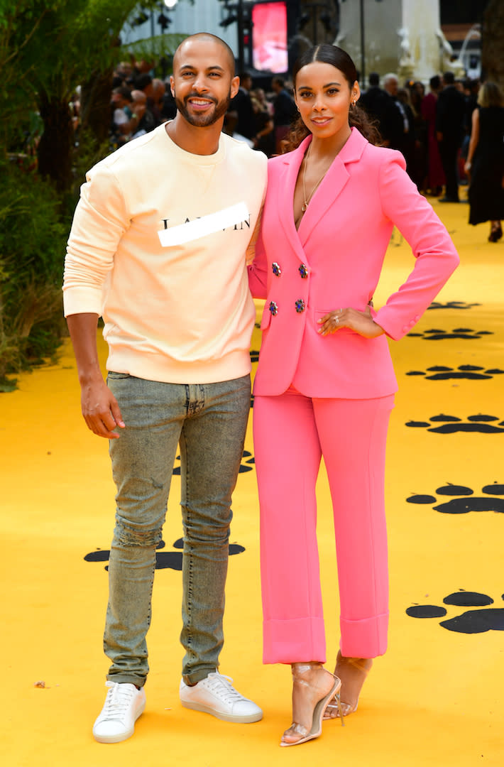 Marvin und Rochelle Humes bei der UK-Premiere von „Der König der Löwen”