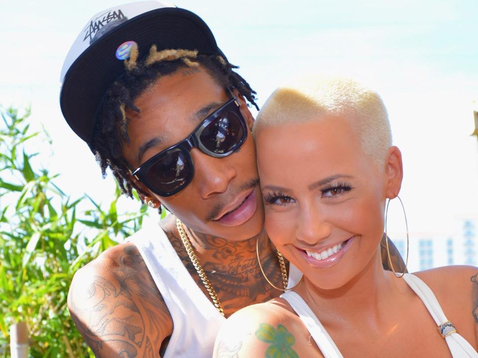 Wiz Khalifa and Amber Rose