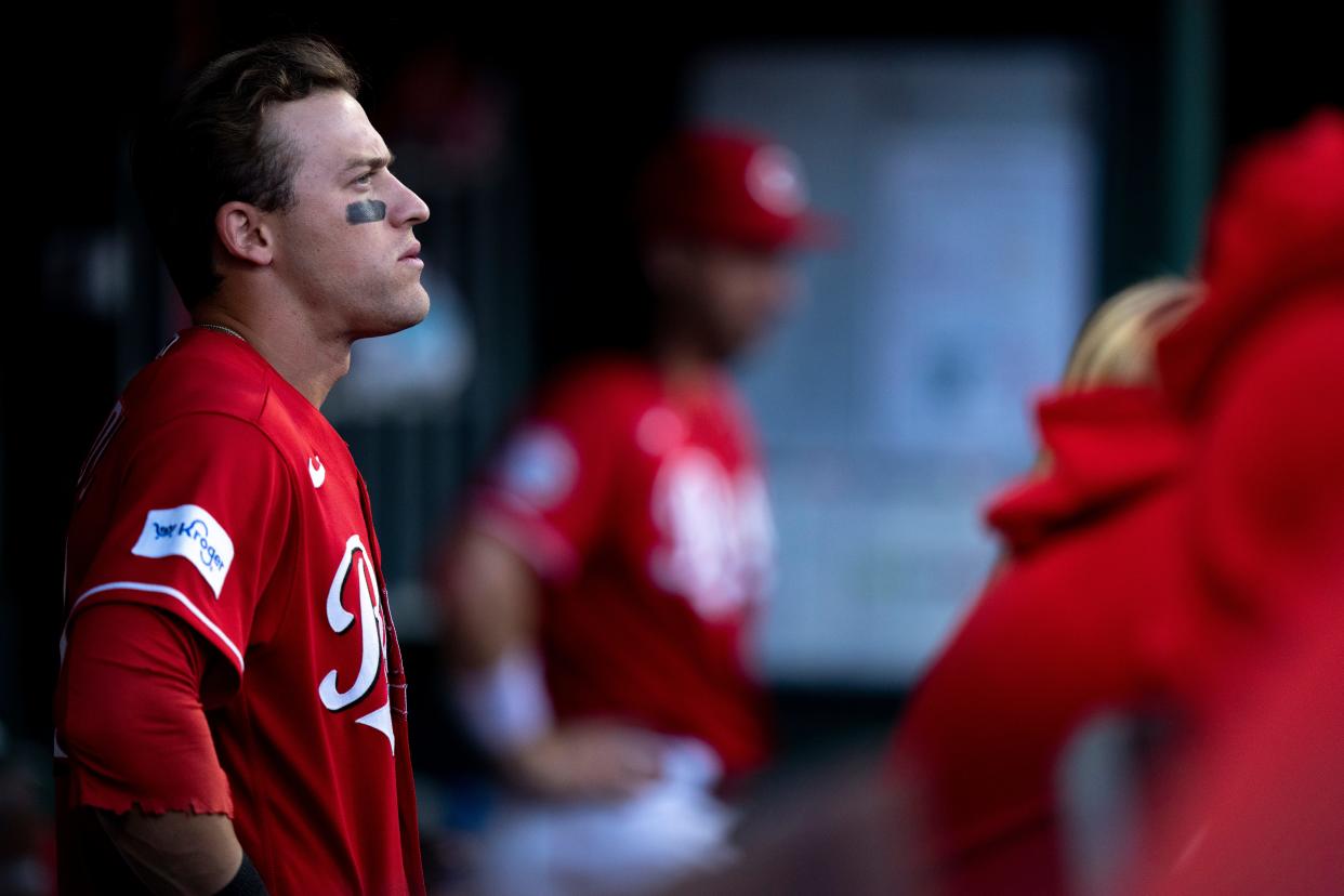 TJ Friedl is expected to start a rehab assigning by "midweek," according to the team. “It’s all happening pretty fast for him right now,” manager David Bell said.