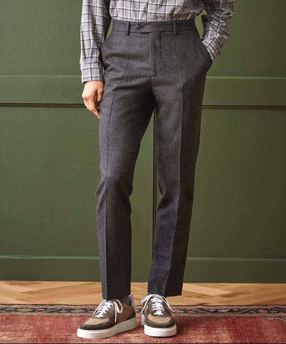 wool suit pants