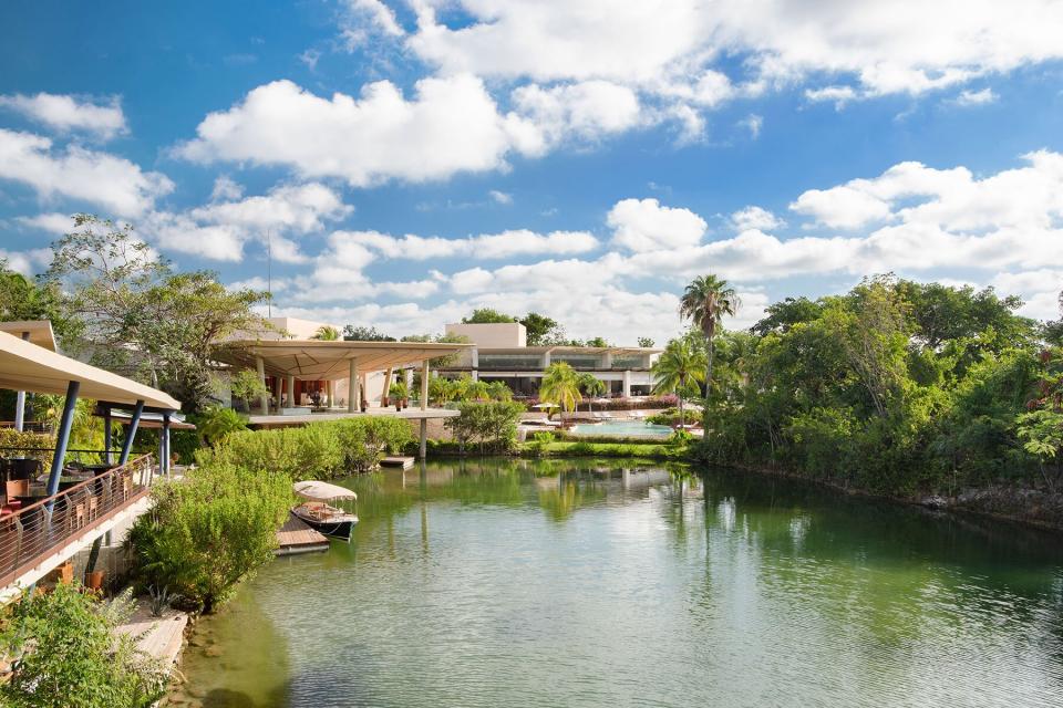 Exterior view of Rosewood Mayakoba