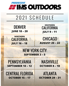 IMS Outdoors 2021 Tour Schedule