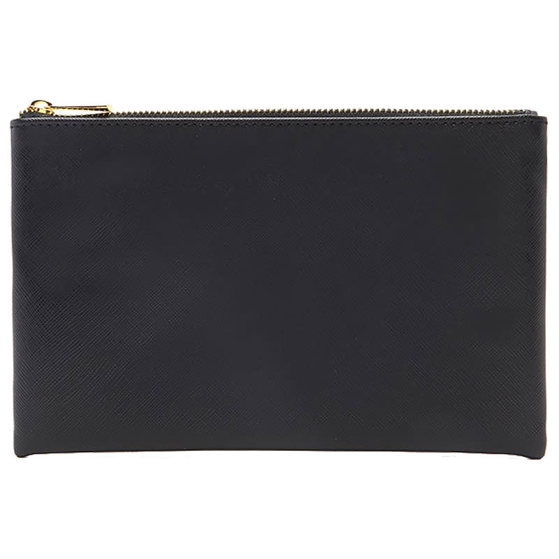 Forever 21 Textured Faux Leather Pouch 