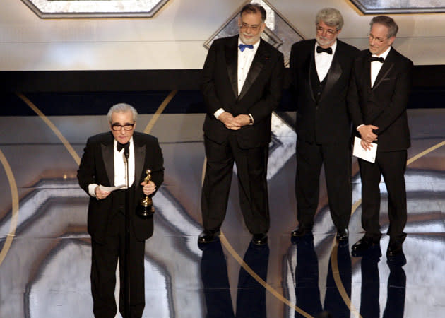 <b>At last!</b><br><br> Many people have been overdue an Oscar, but none more so than Martin Scorsese. In fact if his award had been an overdue book the Academy would have racked up quite a hefty fine. That all changed though in 2007, when Marty won for ‘The Departed’. The build up was all talk about how he HAD to win (after ‘The Aviator’ was snubbed in 2005), and when Steven Spielberg, George Lucas and Francis Ford Copolla took to the stage everyone knew. The sense of excitement was more tangible. They spoke of great directors and their own successes (apart from Lucas who took objection) and then they read his name. The Kodak Theatre erupted.