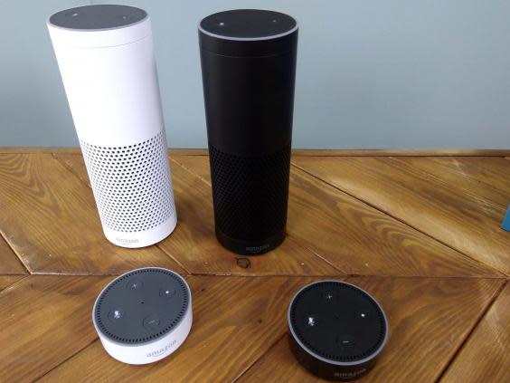 Amazon’s Echo devices send recordings to Amazon’s cloud service in order to respond to requests (Reuters)