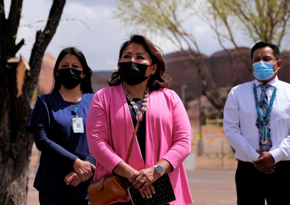 Roselyn Tso was confirmed by the U.S. Senate as the next Indian Health Service director on Sept. 21. Biden nominated Tso to the post in March, when she was overseeing federally funded health care for tribal citizens on the Navajo Nation.