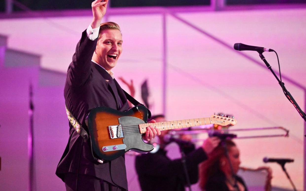 George Ezra said he 'didn't question' changing the song lyric - Jeff J Mitchell/Pool via REUTERS