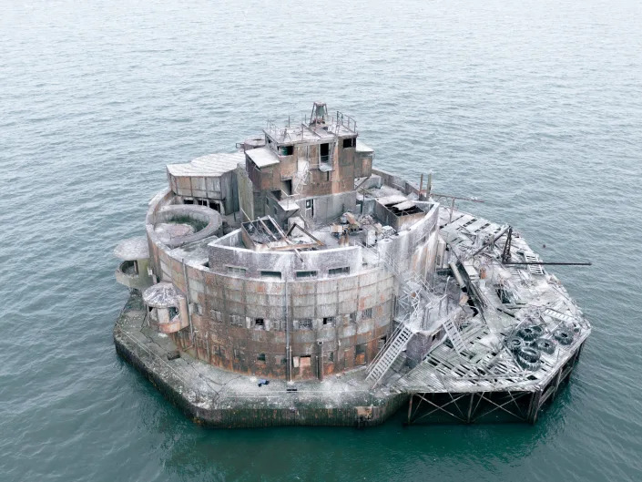 The sea fort from a different angle