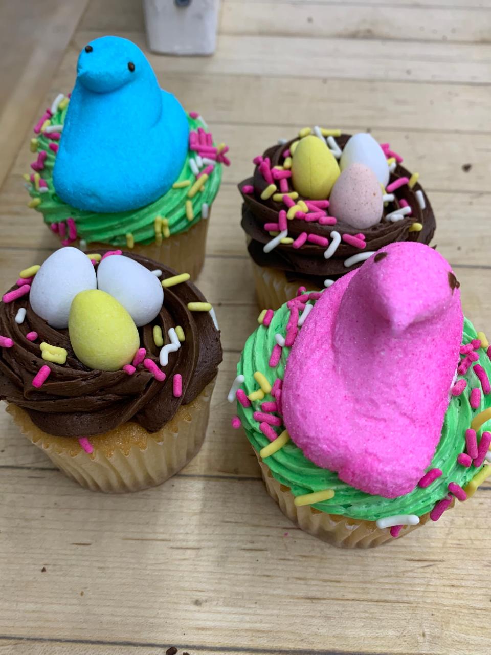 Easter 2023 cupcakes from David Burke's historic Dixie Lee Bakery in Keansburg.