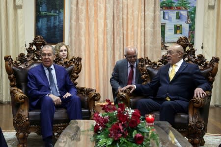 Russia's FM Lavrov visits Suriname