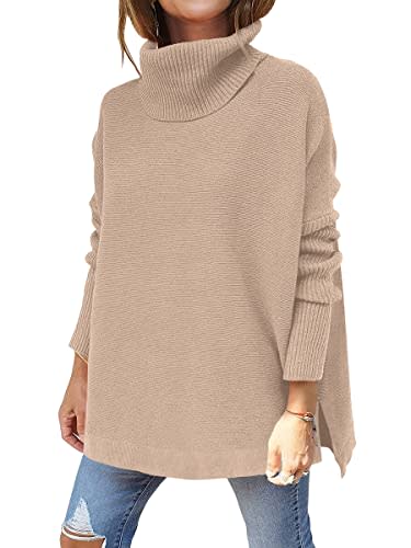 LILLUSORY Womens V Neck Collared Oversized Fall Sweater 2023 Sexy Long  Sleeve Knit Pullover Tunic Sweaters Top