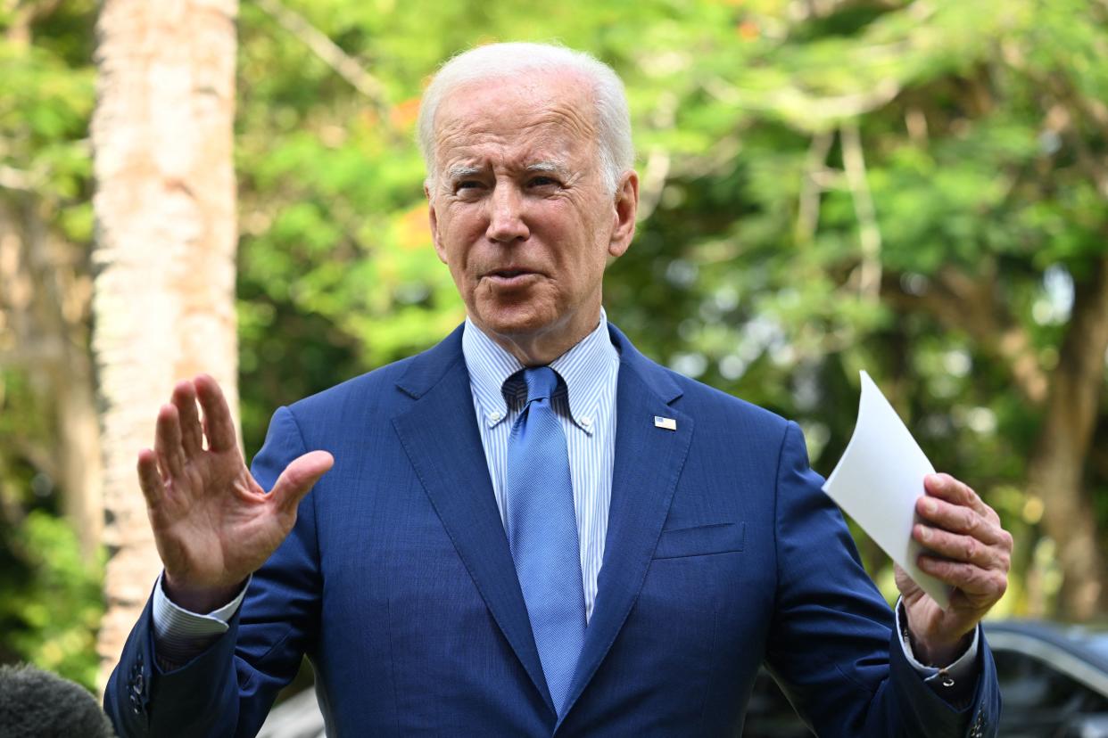 President Biden on Wednesday in Bali, Indonesia.