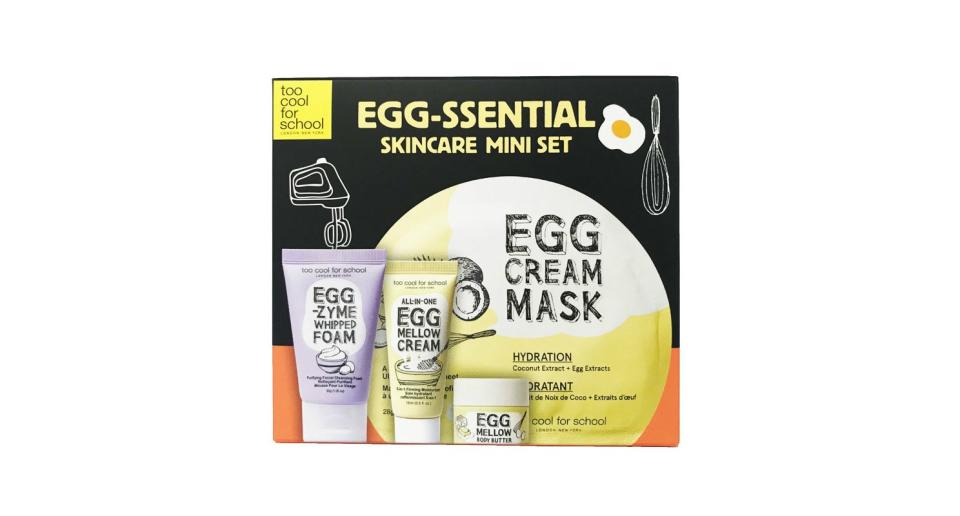 Too Cool For School Egg-Ssential Skin Care Mini Set