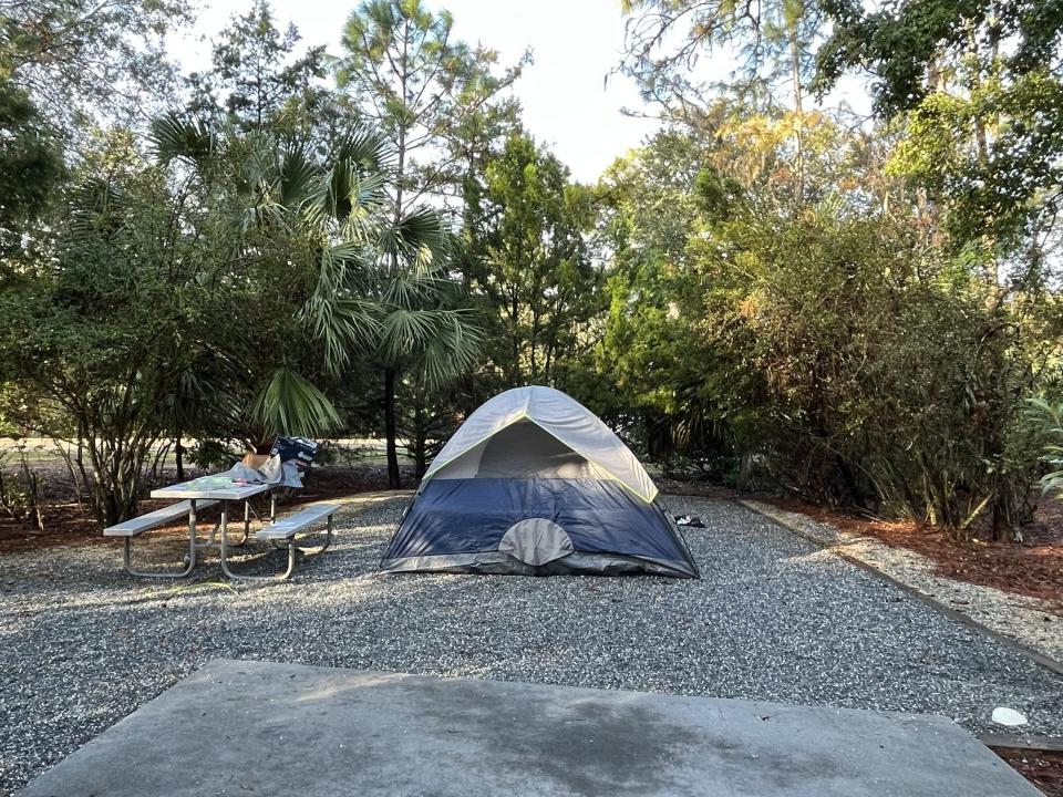 tent grounds