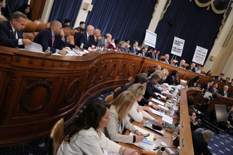 House Judiciary Committee holds hearing on Trump impeachment inquiry on Capitol Hill in Washington