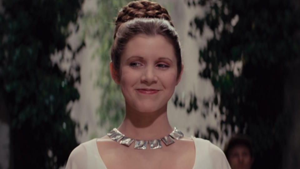 <p> When Carrie Fisher was chosen to play Princess Leia in George Lucas’ Star Wars, she was virtually unknown. But Fisher doesn’t come from nowhere. The daughter of entertainment royalty – Eddie Fisher and Debbie Reynolds – Fisher started acting while in high school, which she dropped out of to pursue the arts full-time. She started acting in movies with the 1975 film Shampoo, and in 1977 went to a galaxy far, far away by starring in one of the biggest movies of all time. Fisher’s career continued into the 1980s. In addition to acting, she became celebrated as a writer, with several published memoirs exploring her life living with bipolar disorder and addictions. She died in December 2016, just one day before her mother Debbie Reynolds. </p>