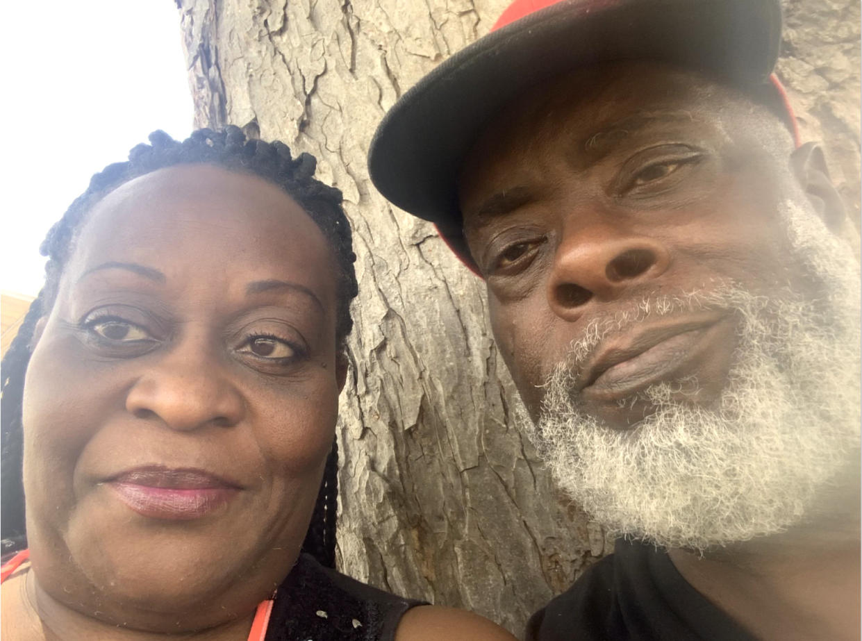 Regina Armstead and Michael Lewis. The couple is suing the Rosenberg Police Department for illegally detaining them and damaging Lewis' dialysis device. (Courtesy Regina Armstead and Michael Lewis)