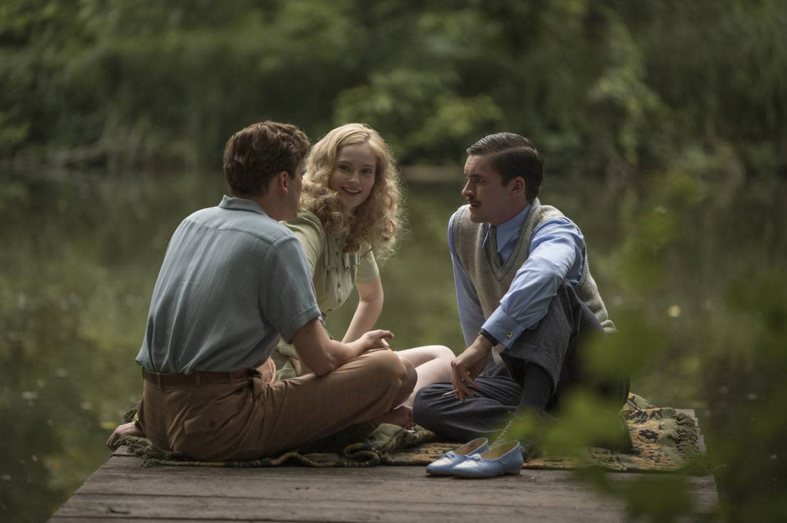 Luke Fetherston, Hannah Dodd and Buck Braithwaite star in the Lifetime limited series “Flowers in the Attic: The Origin.”