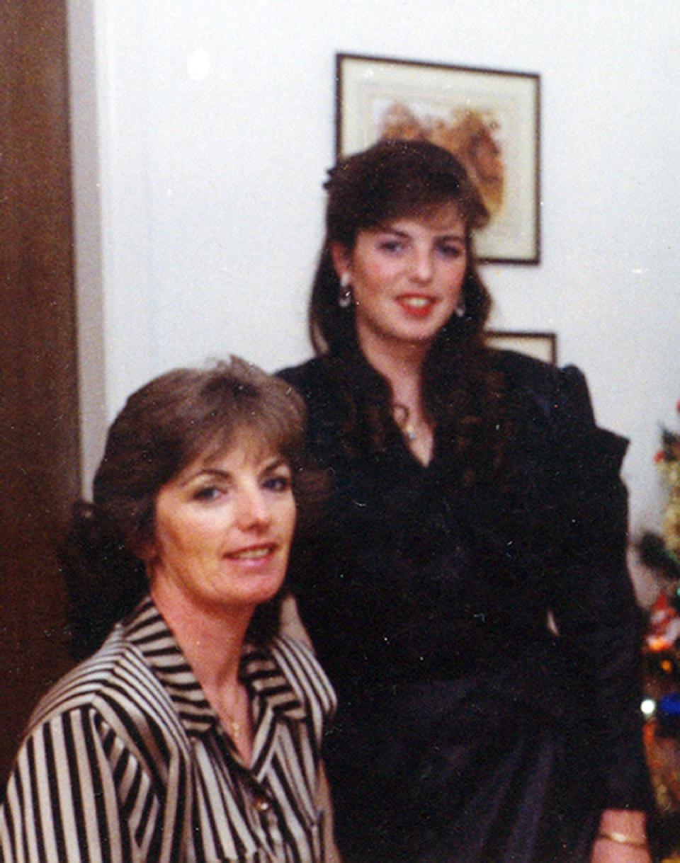 Marie McCourt (left) with her daughter Helen prior to her death (Family handout/PA) (PA Media)