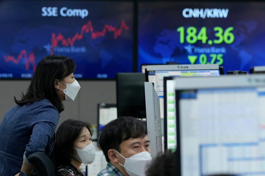 South Korea Financial Markets (Copyright 2021 The Associated Press. All rights reserved.)