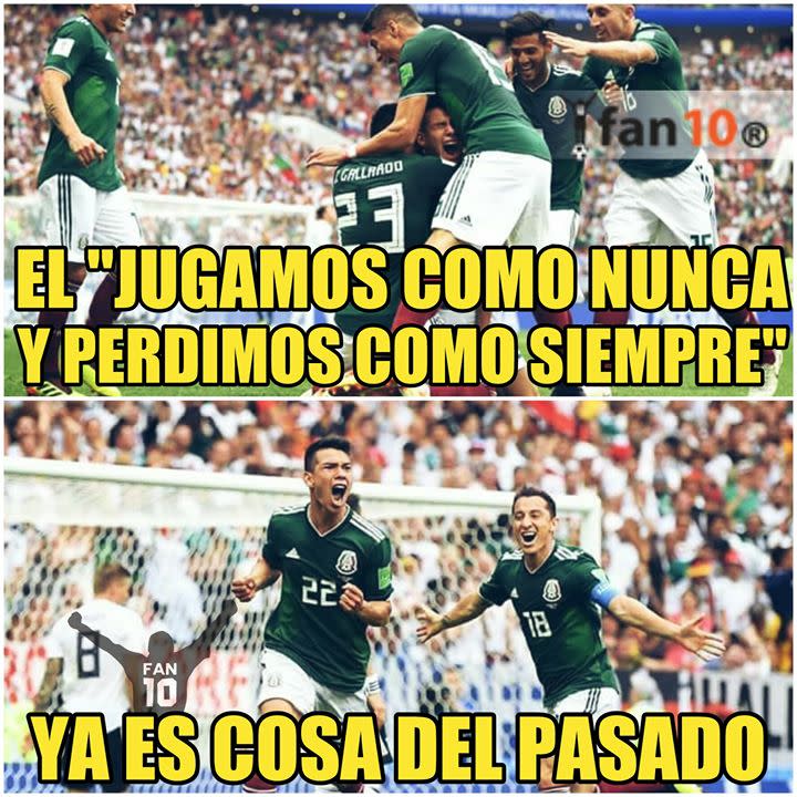 Memes Alemania vs México