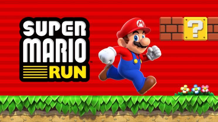 Super Mario Run logo.