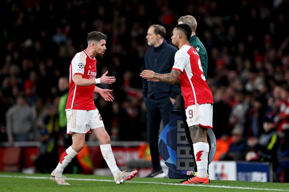 Arsenal want to keep both Gabriel Jesus and Jorginho (Getty Images)