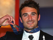 Jobe Watson became only the sixth Bomber to win the Brownlow Medal when he claimed the coveted award in 2012.