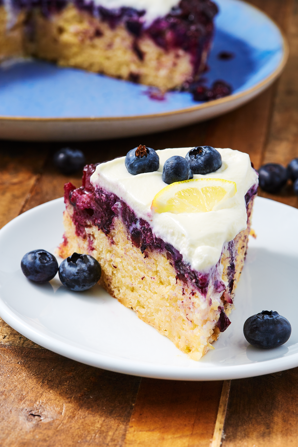 Blueberry-Lemon Upside-Down Cake