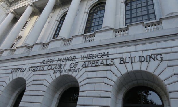 U.S. Court of Appeals for the Fifth Circuit in New Orleans.