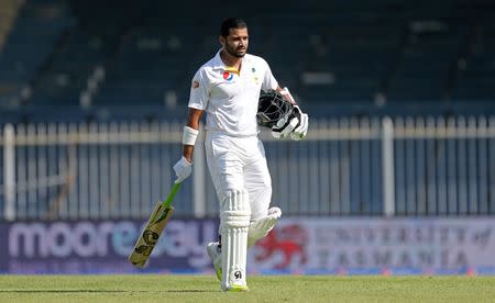 Pakistan's Azhar Ali looks dejected after being dismissed. Action Images via Reuters / Jason O'Brien Livepic