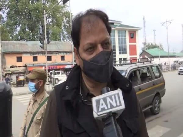 Srinagar ADC Hanief Balkhi (Photo/ANI)