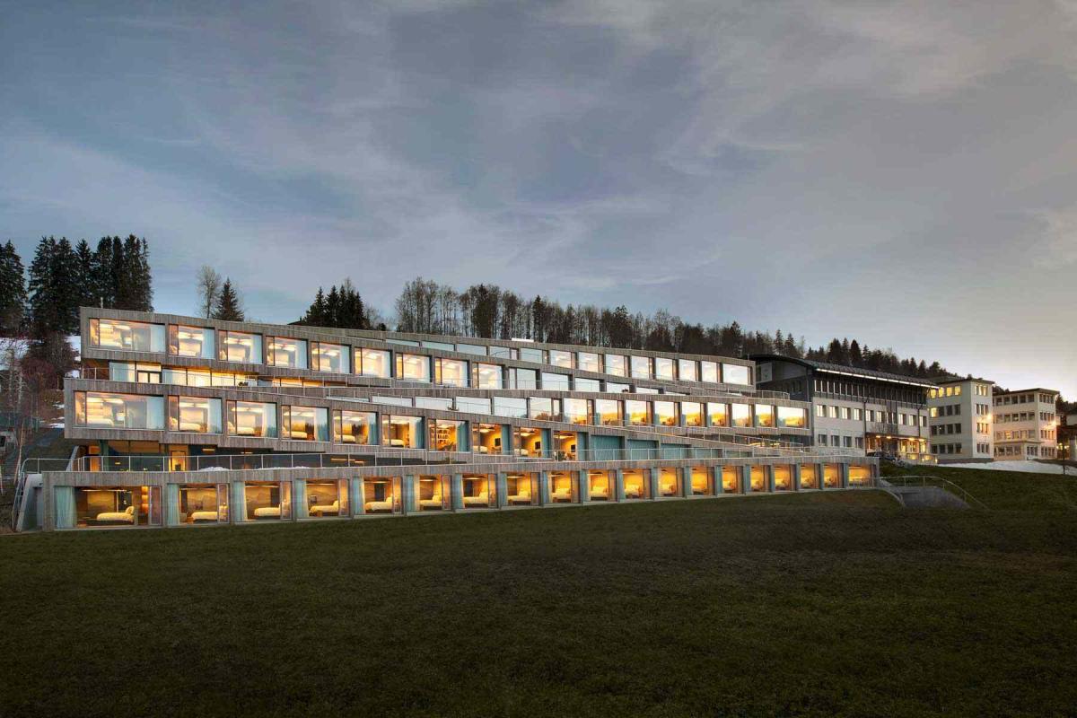 Das Audemars Piguet Hotel liegt im historischen Zentrum der Schweizer Uhrenindustrie