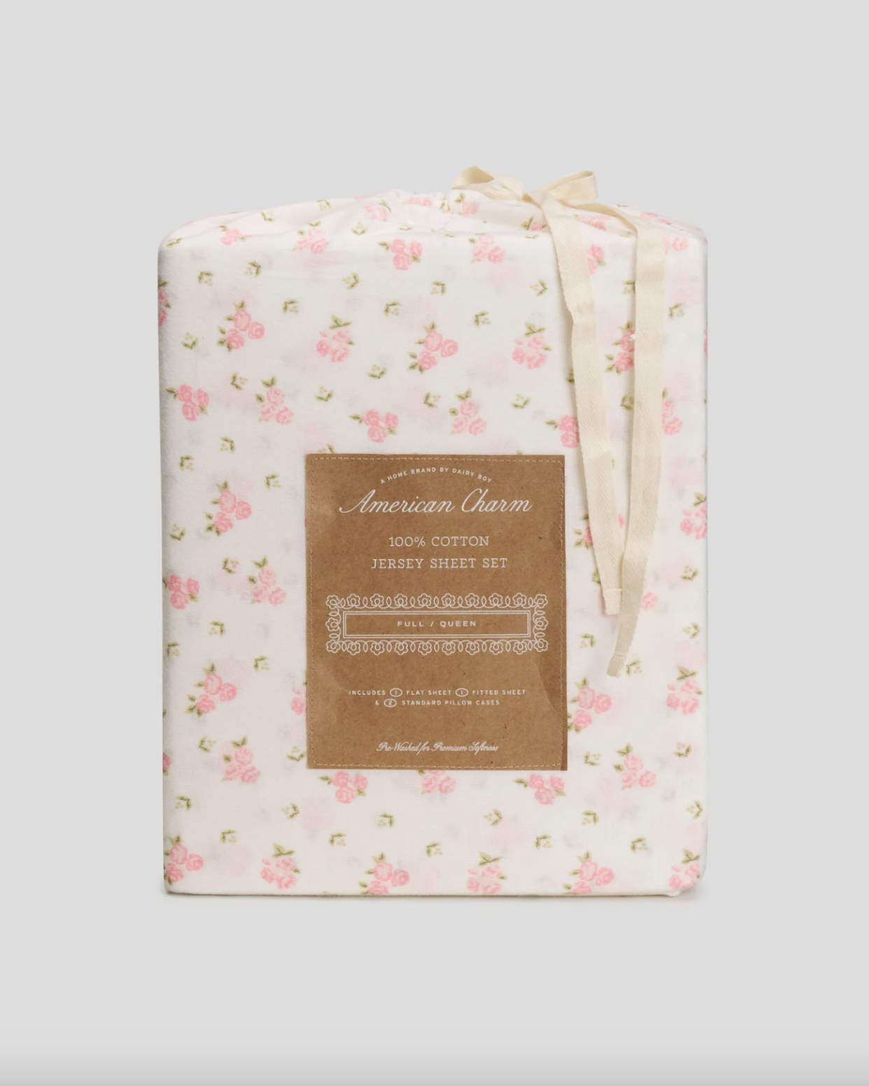 <p><a href="https://dairyboy.com/products/floral-sheet-set-blush" rel="nofollow noopener" target="_blank" data-ylk="slk:Shop Now;elm:context_link;itc:0;sec:content-canvas" class="link rapid-noclick-resp">Shop Now</a></p><p>Floral Sheet Set - Blush</p><p>dairyboy.com</p><p>$88.00</p><span class="copyright">Dairy Boy </span>