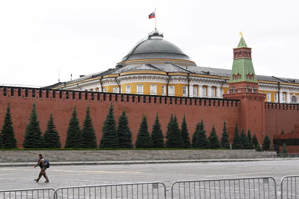 Auf einer Liste des Moskauer Rathauses befanden sich laut einem Bericht unter anderem die Adressen von Wohnungen, die Spione nutzen. - Copyright: NATALIA KOLESNIKOVA/AFP via Getty Images