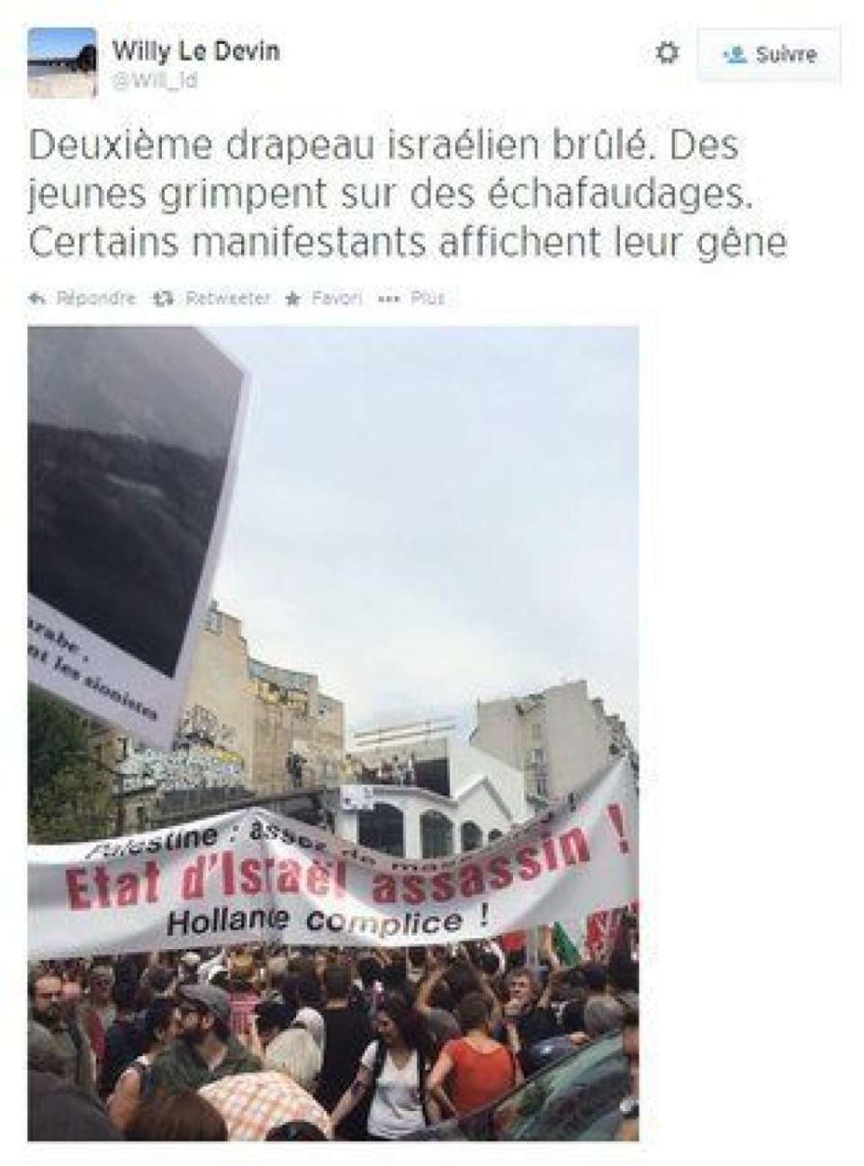 Manifestation pro-Gaza à Paris -