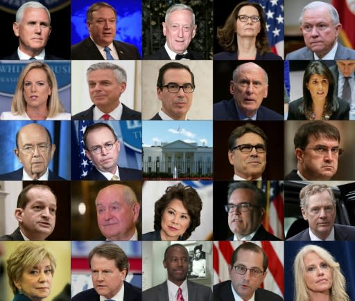 A "whodunnit?" style guessing game has raged in the corridors of power and on social media over the identity of the author of an anonymous op-ed in The New York Times, prompting nearly every cabinet-ranked member of the US government to deny involvement