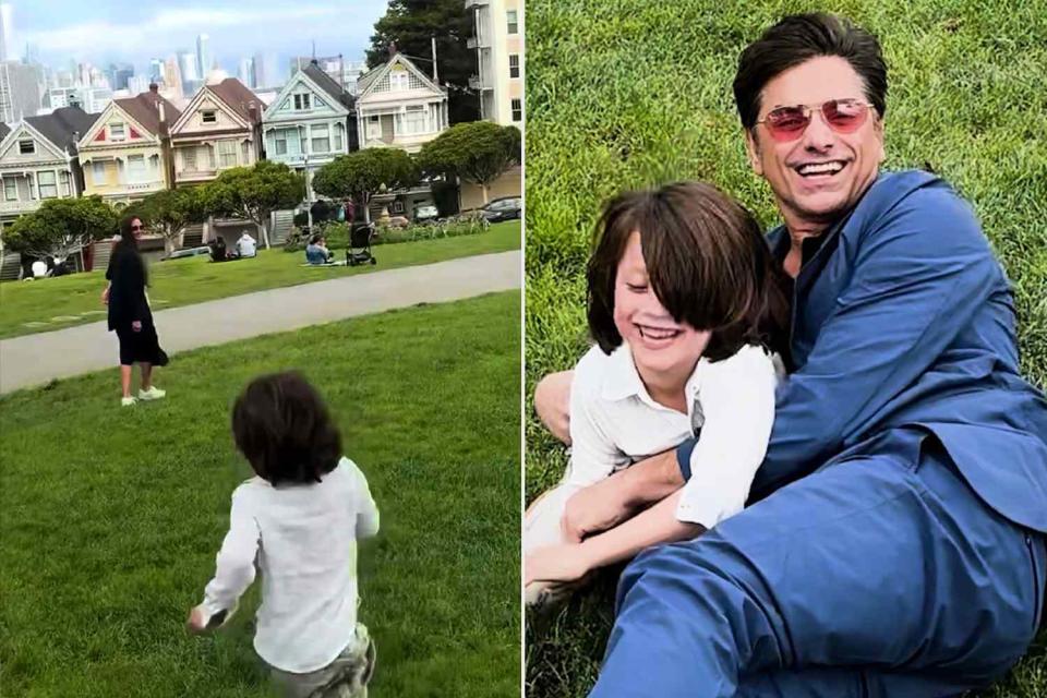 <p>John Stamos/Instagram</p> John Stamos and son Billy