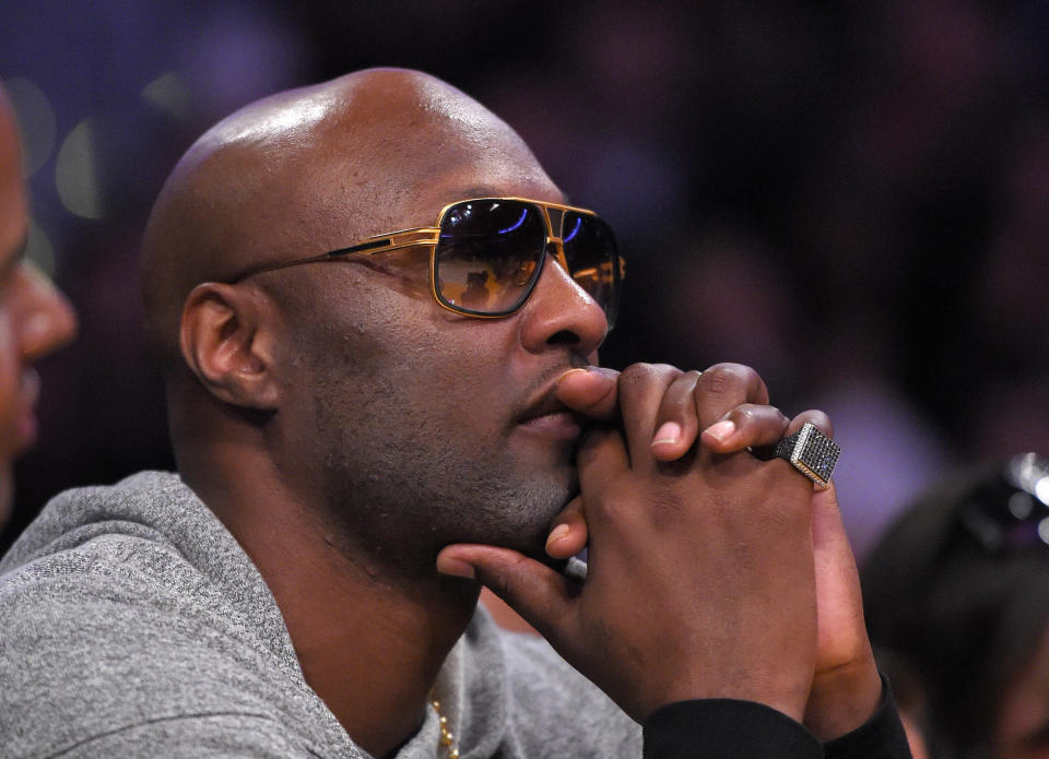 Lamar Odom is planning to play basketball in 2019. (AP Photo)