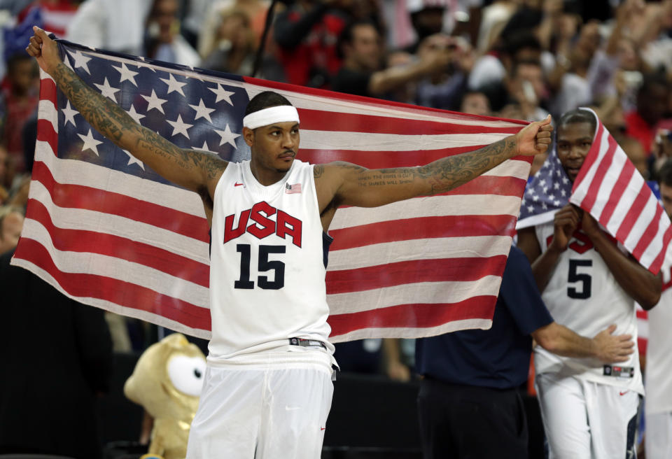 Carmelo Anthony Team USA.