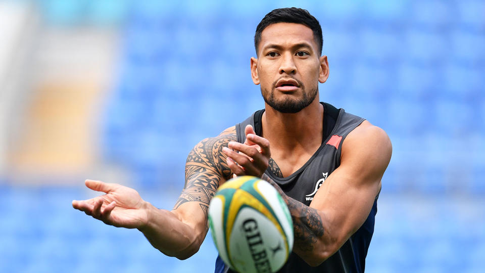 Tonga's suspension could end Israel Folau's hopes of returning to rugby league.