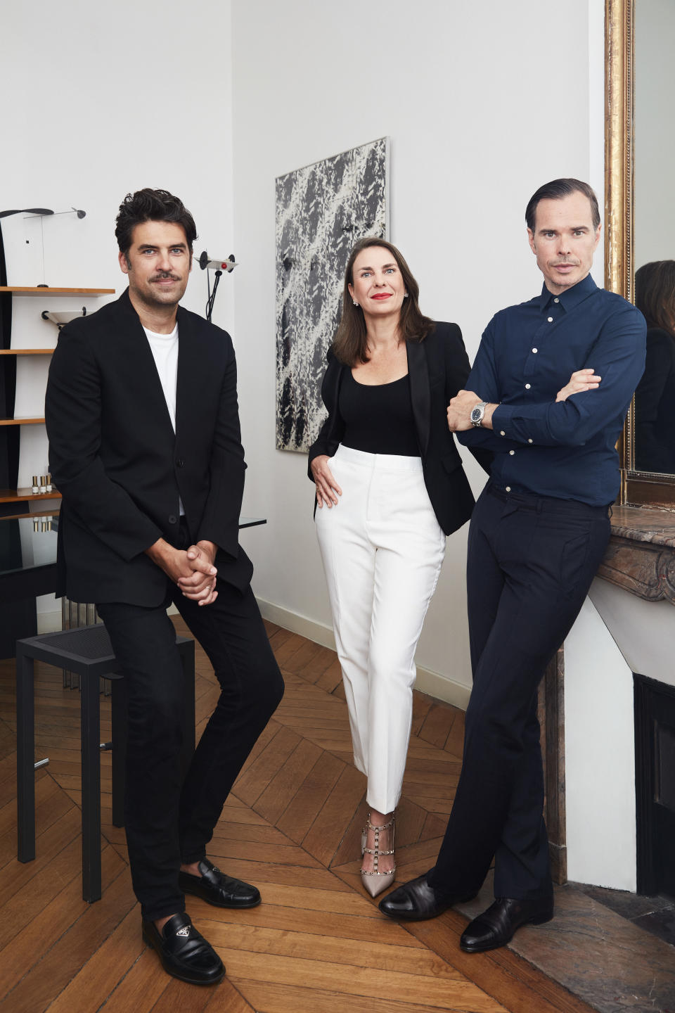 Ex Nihilo cofounders Benoît Verdier, Sylvie Loday and Olivier Royère.