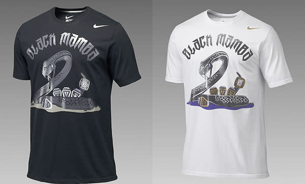 Nike Basketball Black Mamba 5 Rings T-Shirts 