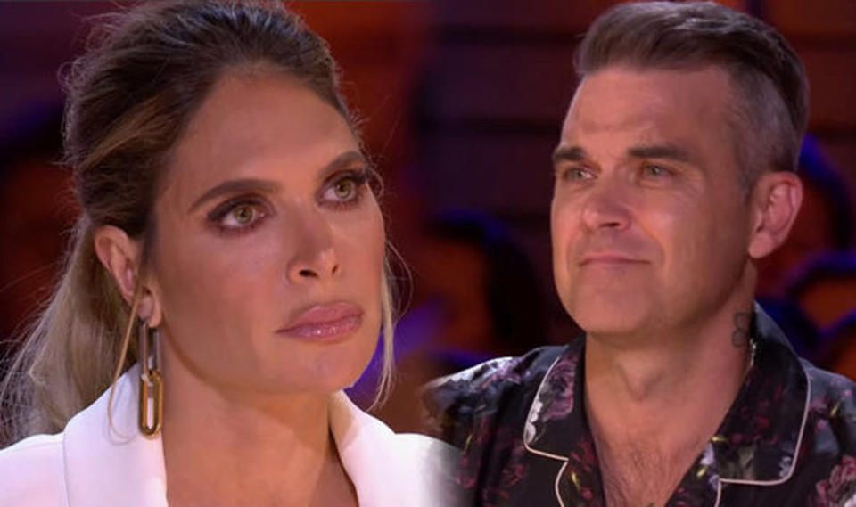 X Factor judge Ayda Field reveals bumps in relationship with Robbie Williams