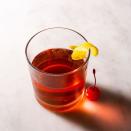 <p>New Orleans made the Sazerac famous, is a <a href="https://www.delish.com/cooking/g26476150/mardi-gras-drinks/" rel="nofollow noopener" target="_blank" data-ylk="slk:classic cocktail for Mardi Gras" class="link ">classic cocktail for Mardi Gras</a>, and, we think, a perfectly festive drink to have with your boo. We added a little maraschino juice to this whiskey and cognac cocktail for a little fruity sweetness. It's bittersweet!</p><p>Get the <strong><a href="https://www.delish.com/cooking/recipe-ideas/a30121457/cherry-sazerac-recipe/" rel="nofollow noopener" target="_blank" data-ylk="slk:Cherry Sazerac recipe" class="link ">Cherry Sazerac recipe</a></strong>.</p>