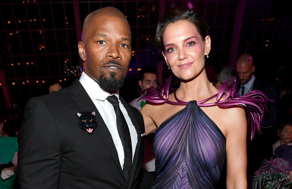 Jamie Foxx, Katie Holmes credit:Bang Showbiz