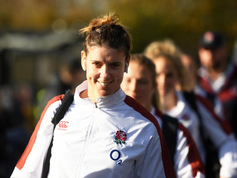 Sarah Hunter has offered to take a pay cut in an effort to save the RFU: Getty