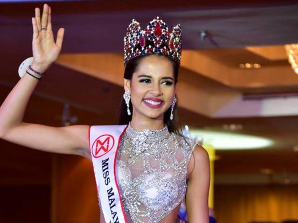 The beauty queen was one of the youngest contestants at this year's Miss Malaysia World.