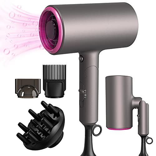 3) Larmhoi Professional Negative Ions Hair Blow Dryer